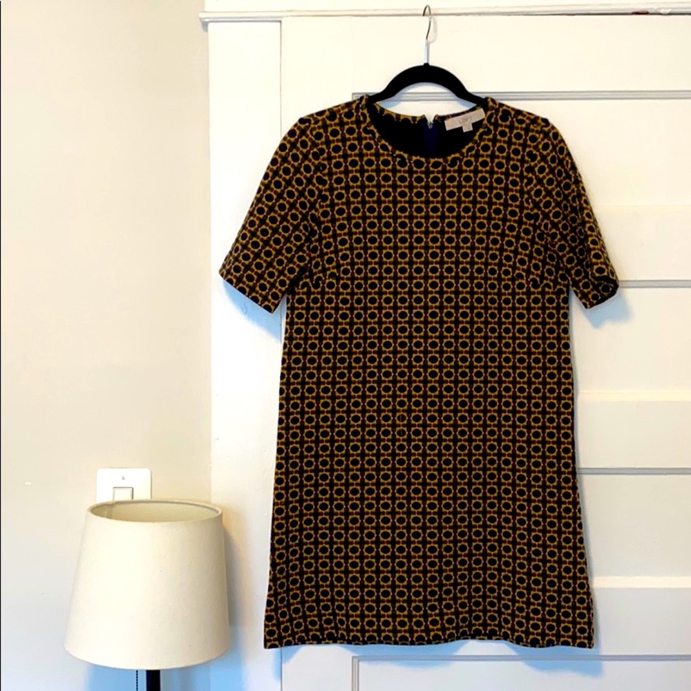 LOFT shift dress size M